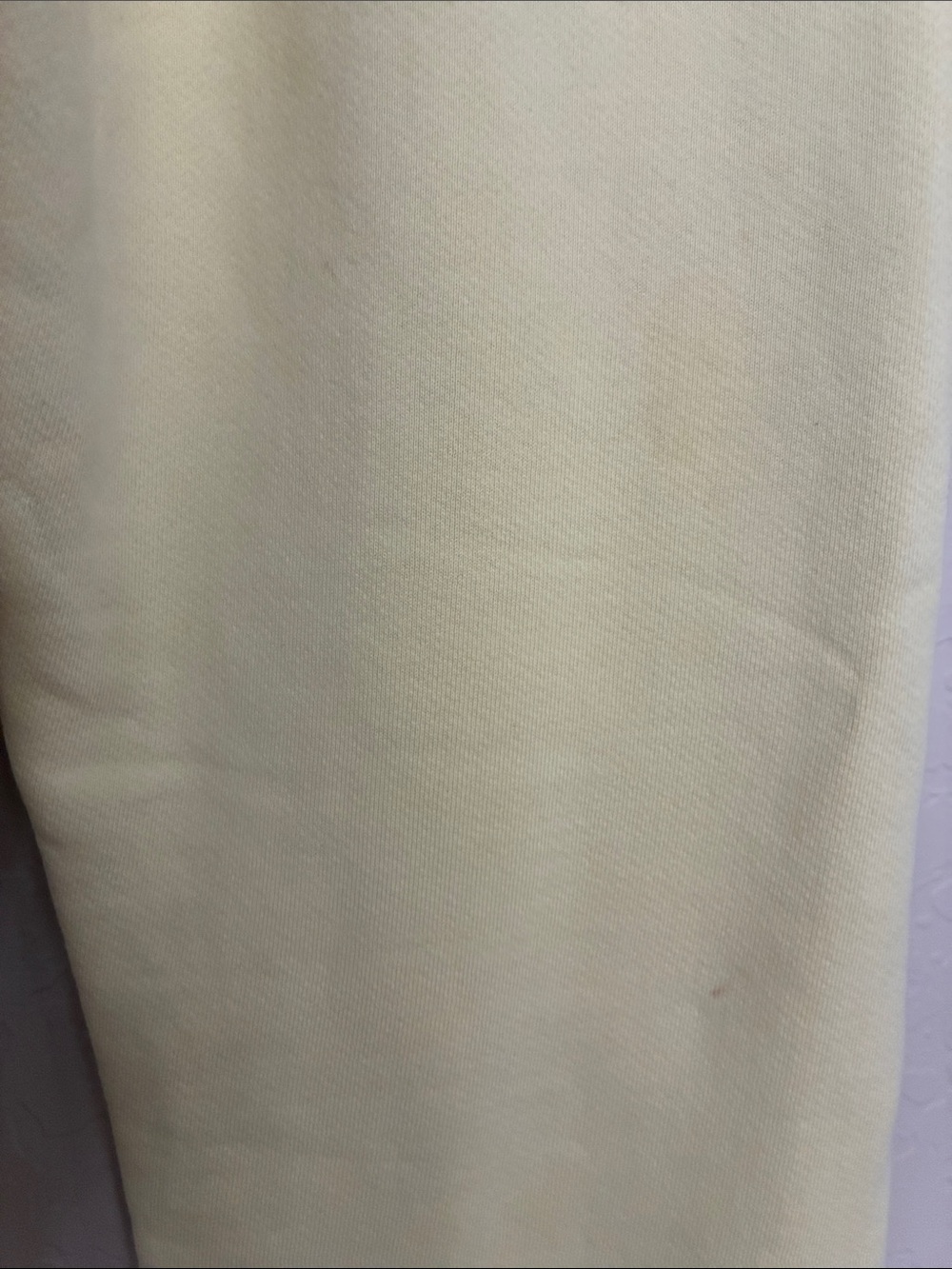 SET Active Soft Yellow Fleece Joggers with Pink Script Logo - Picture 7 of 9